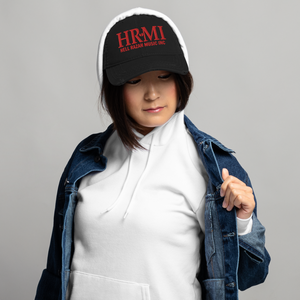 HRMI Embroidered Distressed Dad Hat