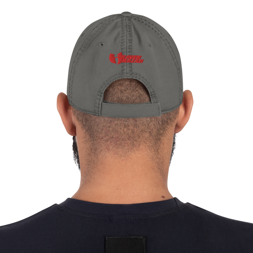 HRMI Embroidered Distressed Dad Hat