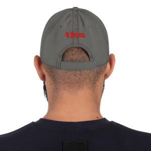 HRMI Embroidered Distressed Dad Hat