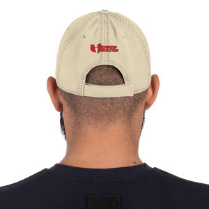 HRMI Embroidered Distressed Dad Hat