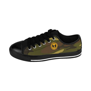 HRMI Private First Class (E-3) Warfare Low Top Men's Sneakers HellRazah Music Inc HeavenRazah