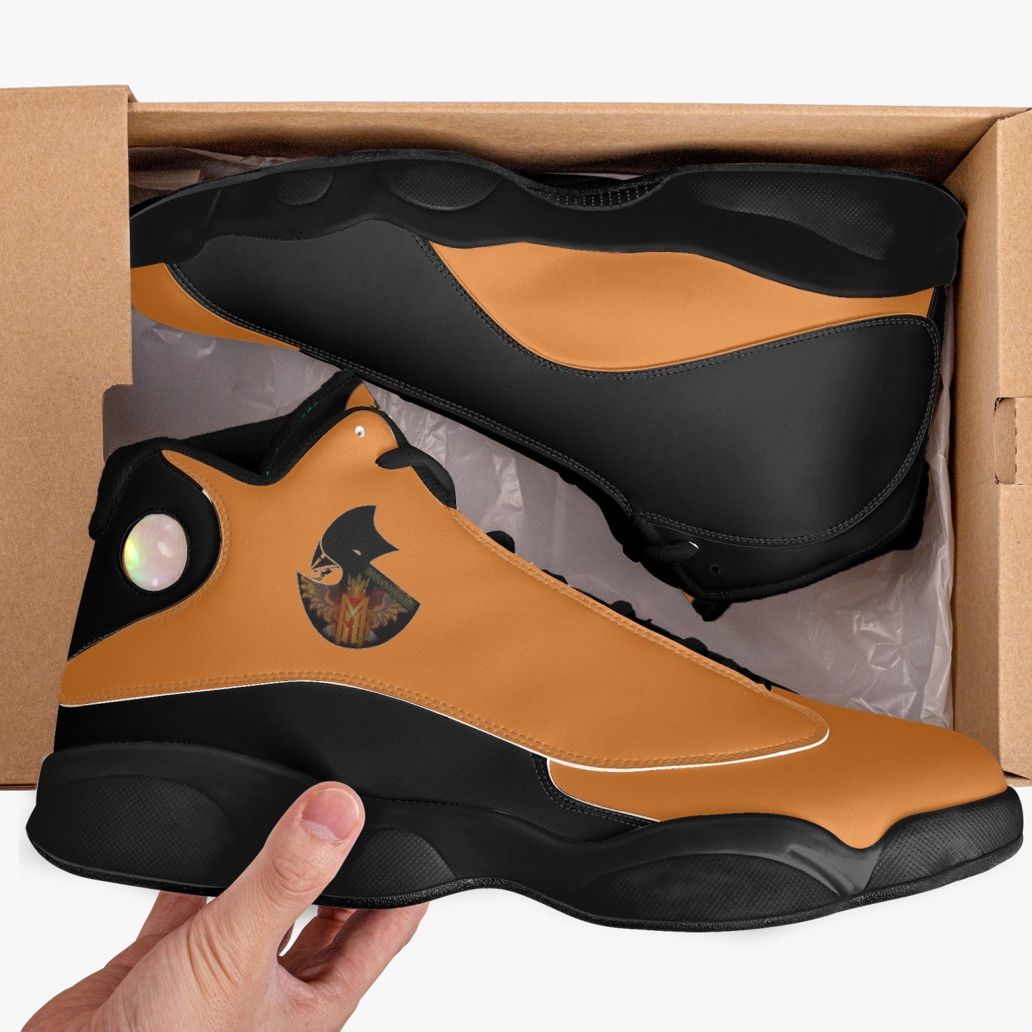 SmuveMassBeats Atomic Labs Leather Basketball Sneakers