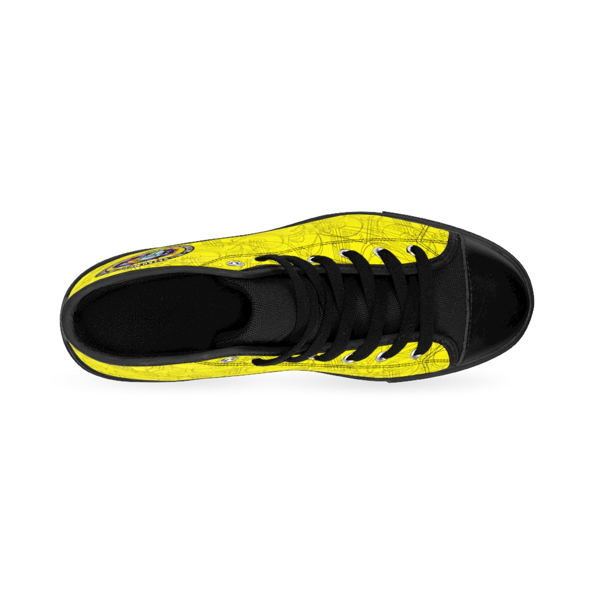 Official HellRazah Music Inc. Hannibal’s Superweapon: The War Elephant Sneakers Men's High-top Shoes HeavenRazah Merch Graphics by iHustle365