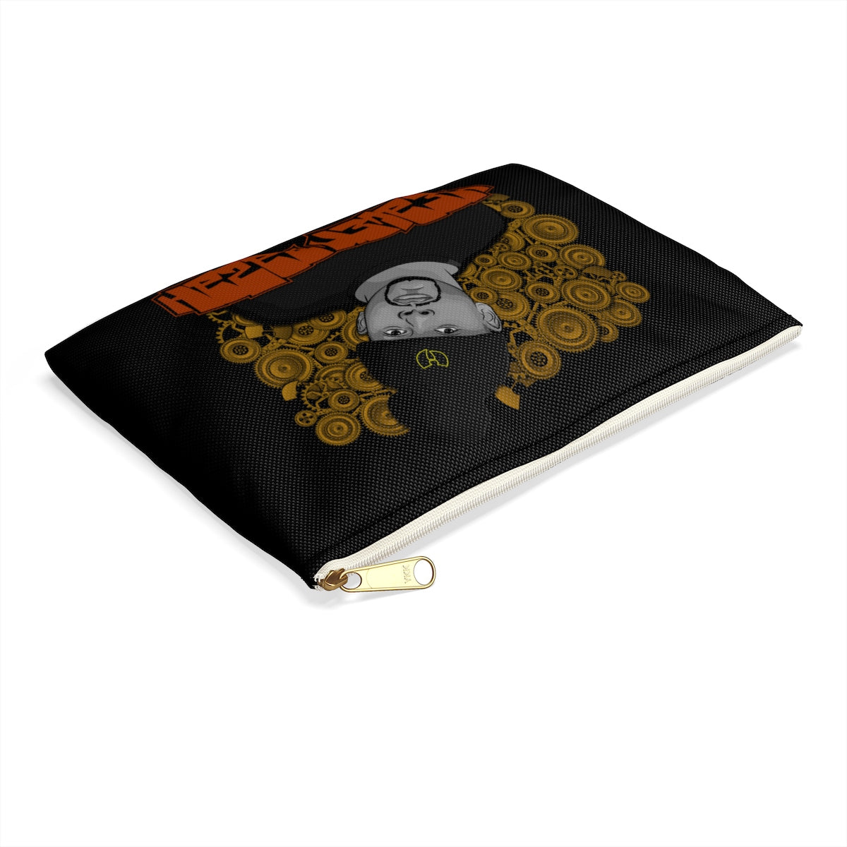 Official Heaven Razah Speaker Caricature Designer Accessory Pouch - Pencil Bag Hell Razah Music Inc. Merch Graphis by Sly Ski Original