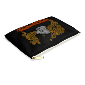 Official Heaven Razah Speaker Caricature Designer Accessory Pouch - Pencil Bag Hell Razah Music Inc. Merch Graphis by Sly Ski Original