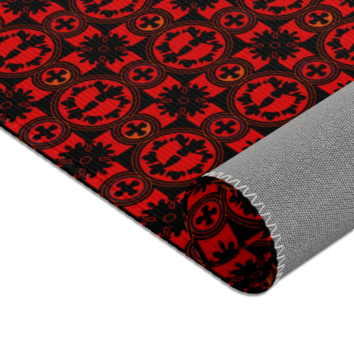 Razah Renaissance Apparel Designer Patterned Area Rug
