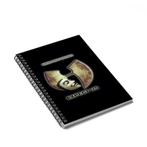 Ghetto Gov't Officialz Anonymous - Expect Us Spiral Notebook - Ruled Line Journal Notebook HellRazah Music Inc. HeavenRazah Merch