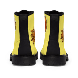 HRMI Hell Razah Music Inc. Throwback DOC Style Men's Canvas Boots HeavenRazah Fresh Footwork