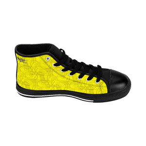 Official HellRazah Music Inc. Hannibal’s Superweapon: The War Elephant Sneakers Men's High-top Shoes HeavenRazah Merch Graphics by iHustle365
