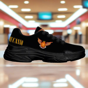 Smuve The Mucasso Black Chunky Sneakers