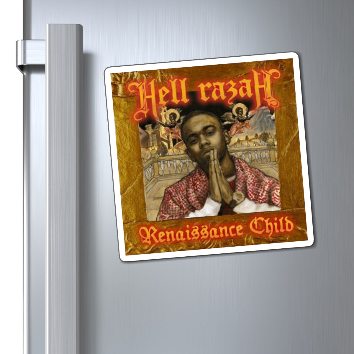 Renaissance Child Cover Art - HellRazah Music Inc. Collectible Magnet