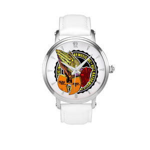 HRMI Hell Razah Music Inc, Logo Watch Multiple iHustle365 Variants Mens Designer Watch HeavenRazah Merch