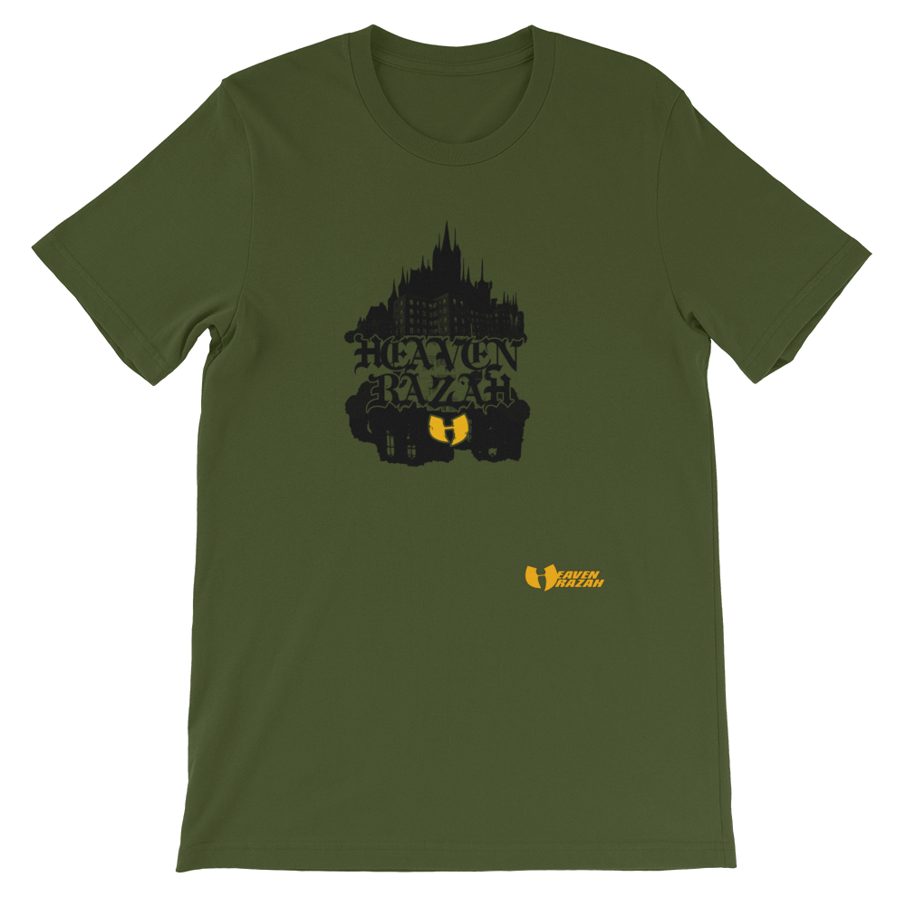 Official Heaven Razah Temple Designer Tee Hell Razah Music Inc Short-Sleeve Unisex T-Shirt art by iHustle365_