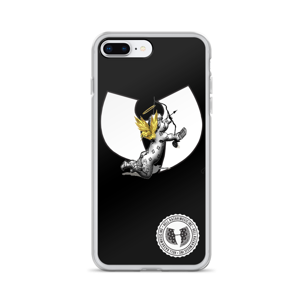 Official Hell Razah Music Inc Cherub with Mic Designer iPhone Case Heaven Razah Graphics by SmuveMassBeatz