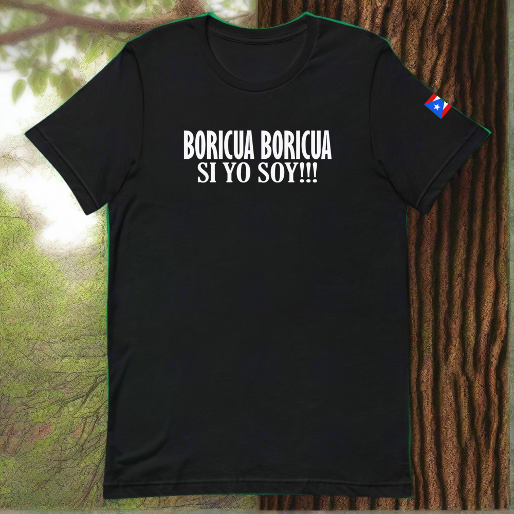 Boricua Boricua Si Yo Soy!!! Short-Sleeve Unisex T-Shirt