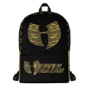 Official Heaven Razah / Hell Razah Music Camoflauge Came Designer Backpack