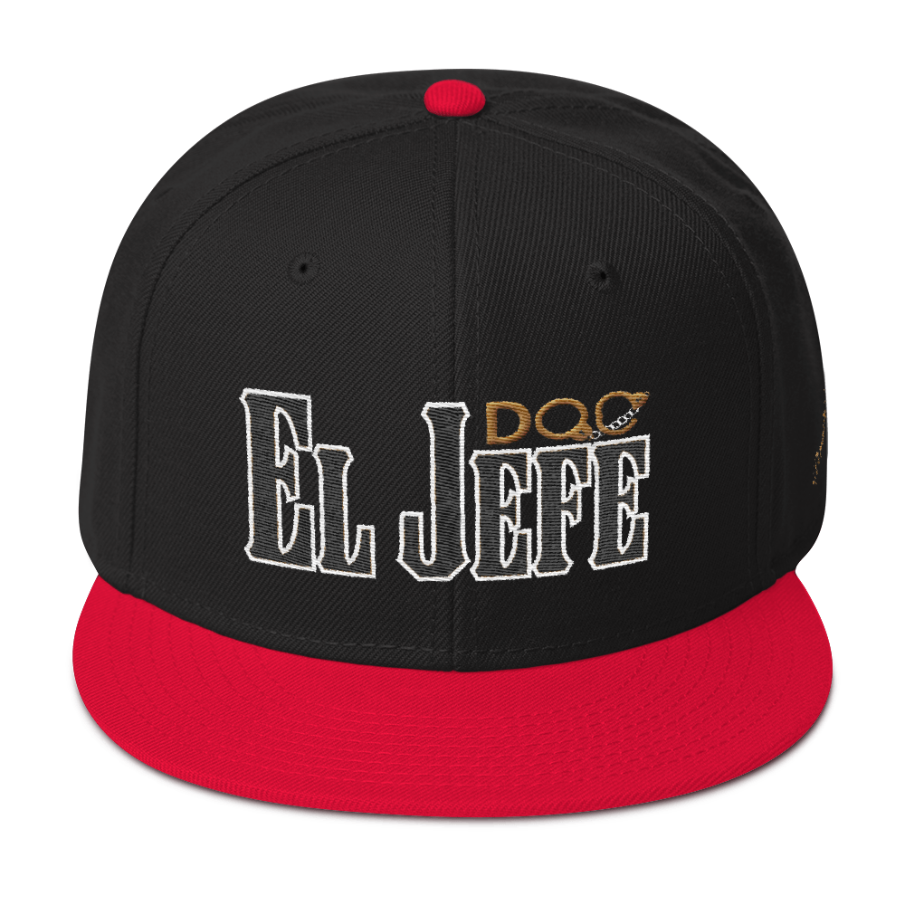 El Jefe por DiamondzOC The Boss Hat Designer Urban Snapback Hat