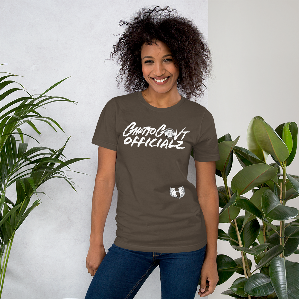 Ghetto Govt Officialz Logo Designer Tee Short-Sleeve Unisex T-Shirt