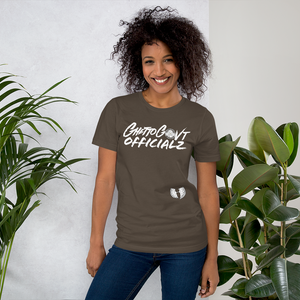 Ghetto Govt Officialz Logo Designer Tee Short-Sleeve Unisex T-Shirt