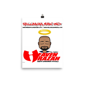 Ghetto Government Officialz Hell Razah Music Inco Halo Official Merchandise Poster