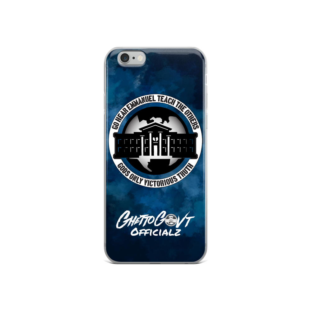 Ghetto Gov't Officialz Logo iPhone Case