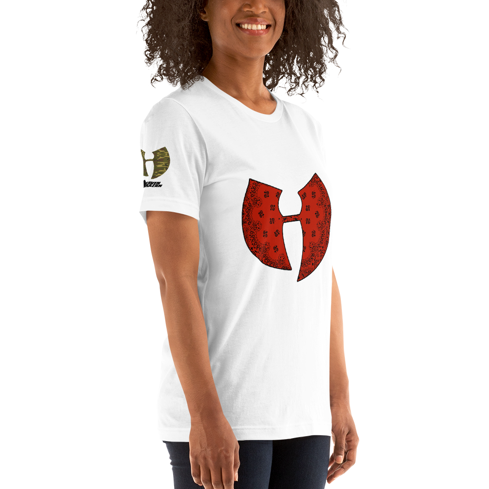 Official Heaven Razah / Hell Razah Music Inc Red Bandana Logo Soft Tee Unisex T-Shirt Graphics by Culture Freedom