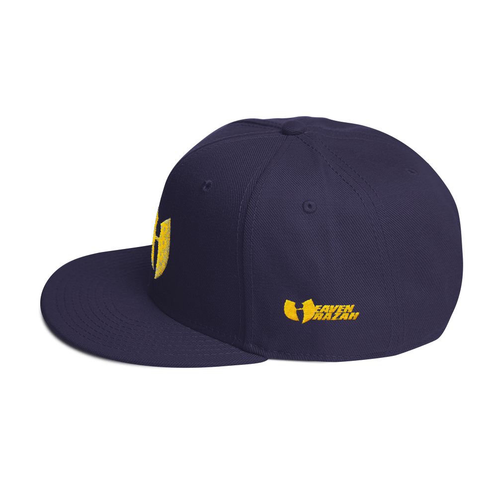 Official Heaven Razah / Hell Razah Music Inc Gold Bandana Logo Embroidered Cap Snapback Hat