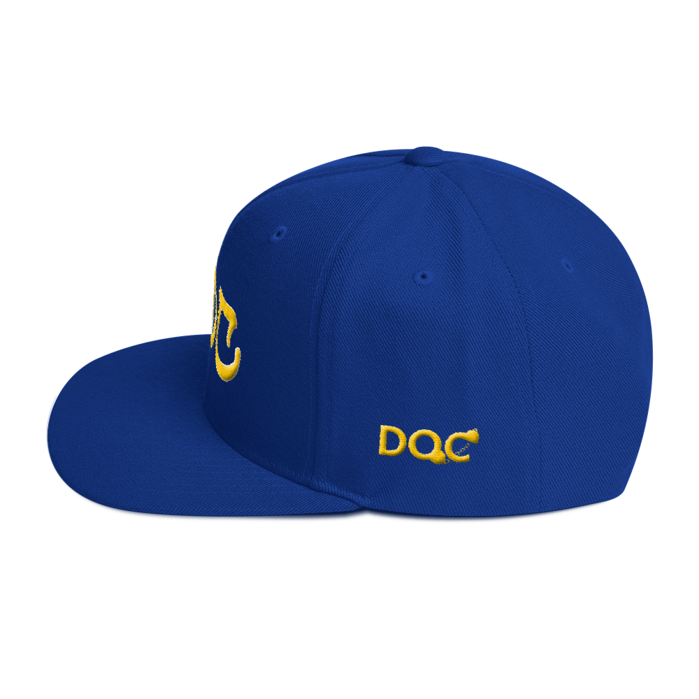 DOC Embroidered Snapback Hat