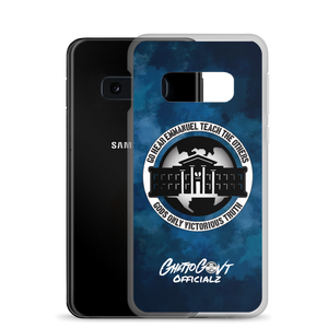 Ghetto Gov't Officialz Logo Go Hear Emmanuel Teach The Others Samsung Cell Phone Case Heaven Razah Hell Razah Music Inc