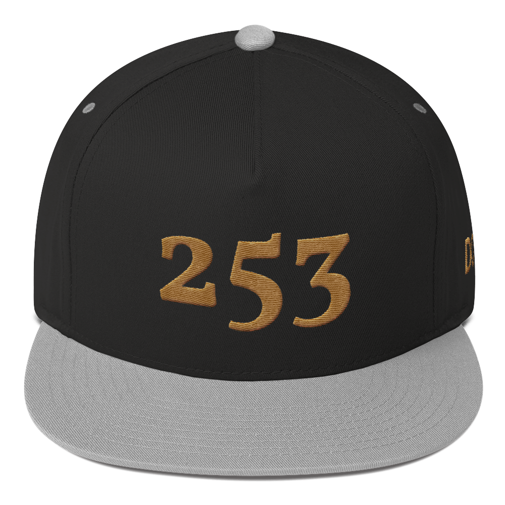 HRMI Personalized Area Code Flat Bill Snapback Cap HellRazah Music Inc