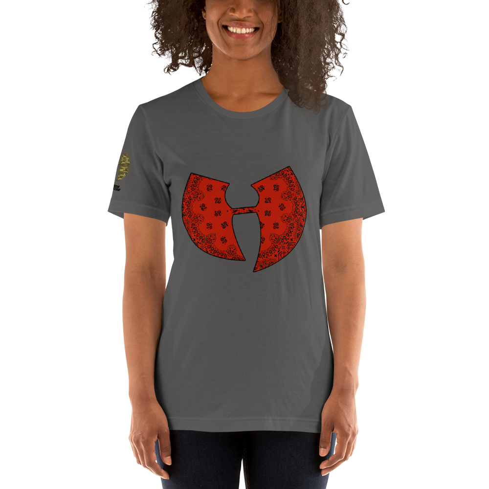 Official Heaven Razah / Hell Razah Music Inc Red Bandana Logo Soft Tee Unisex T-Shirt Graphics by Culture Freedom