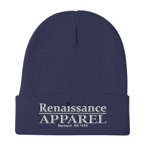 Renaissance Apparel Embroidered Beanie