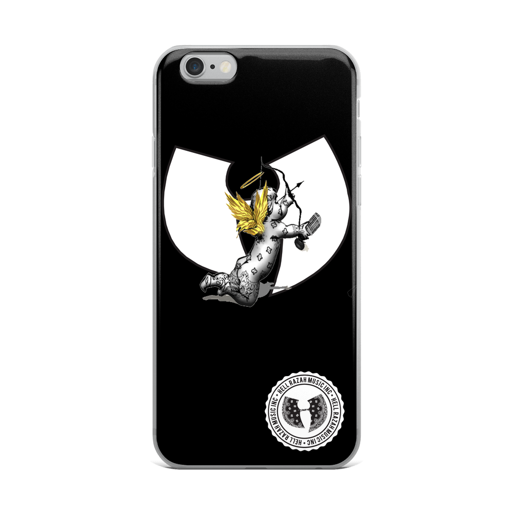 Official Hell Razah Music Inc Cherub with Mic Designer iPhone Case Heaven Razah Graphics by SmuveMassBeatz