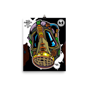 Official Hell Razah Music Inc Dont Get Gassed Graphics by iHustle365 Poster