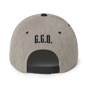 DARPA - GGO - Ghetto Gov't Officialz Embroidered Snapback Hat - Cap