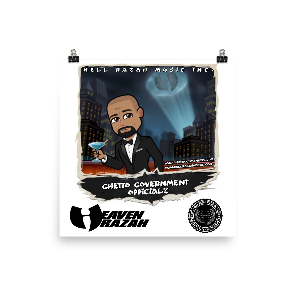 Ghetto Government Officialz Hell Razah Music Inc Poster