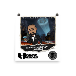 Ghetto Government Officialz Hell Razah Music Inc Poster