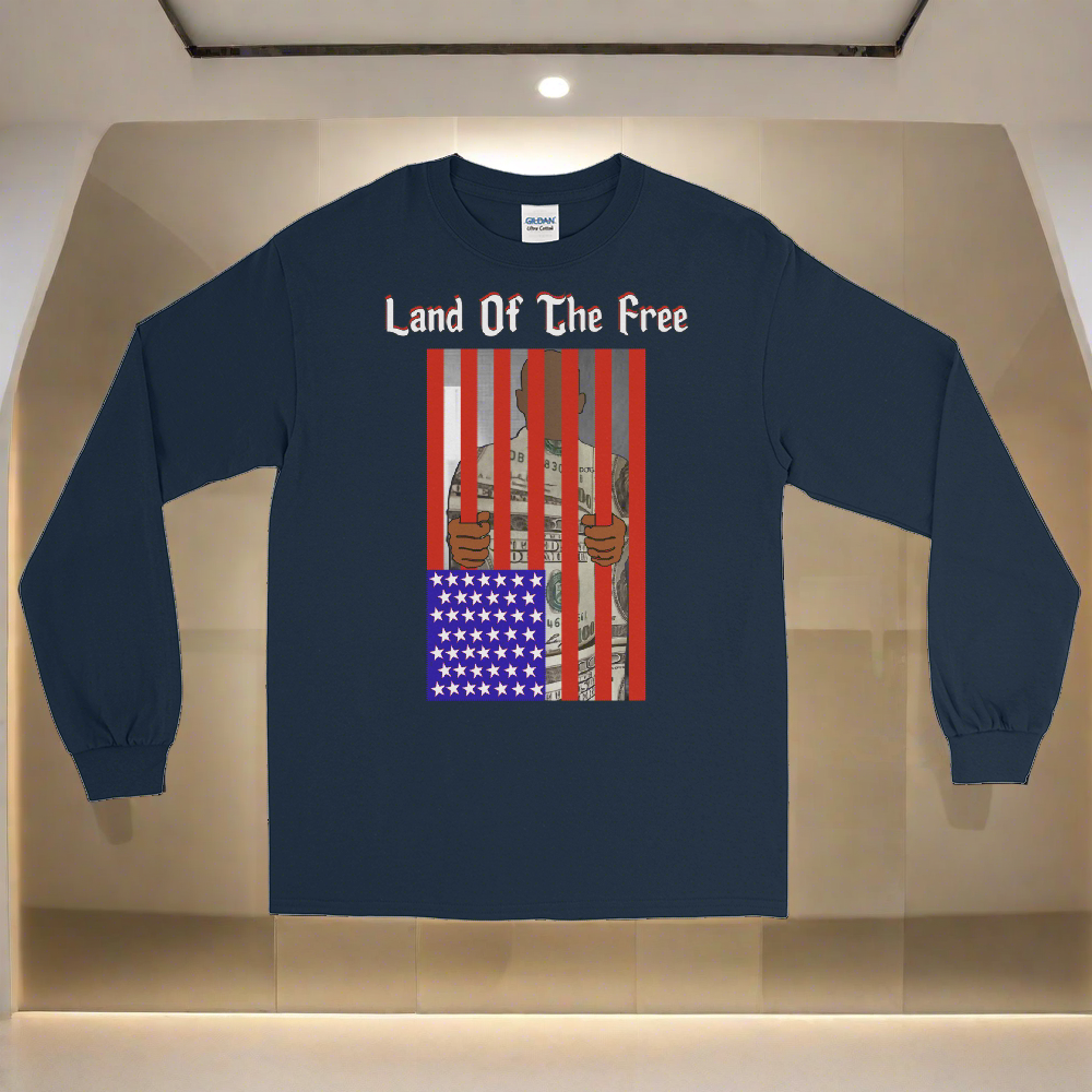Land of the Free Long Sleeve T-Shirt D.O.C.