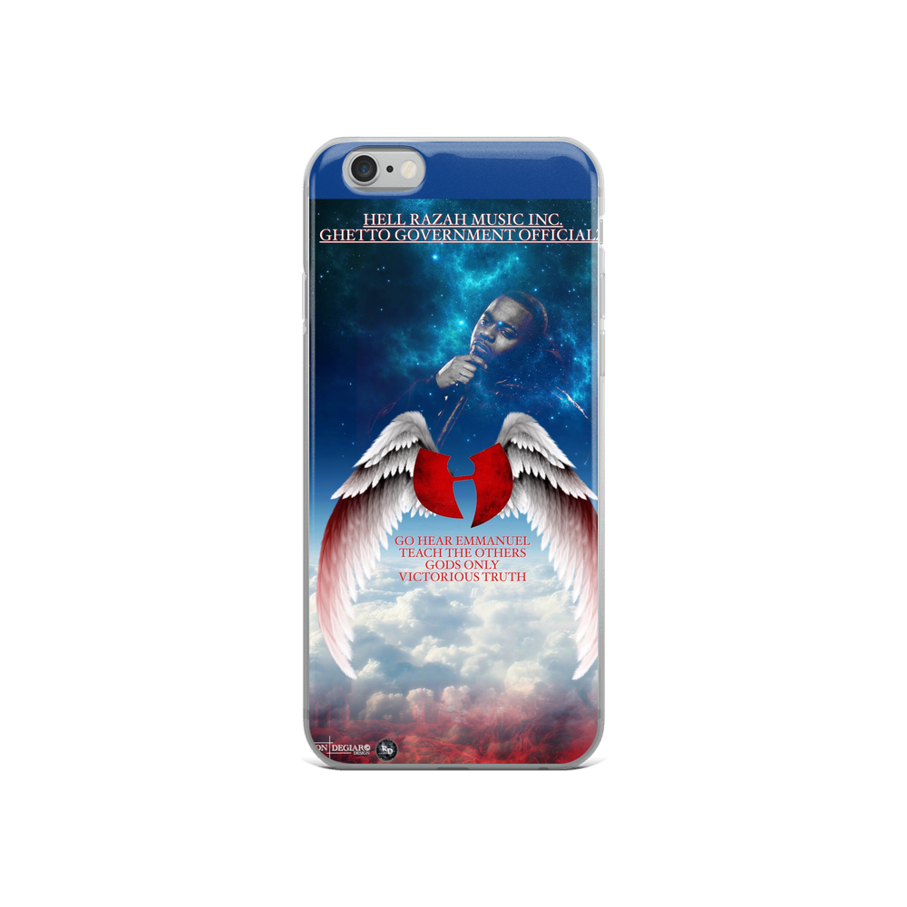 Official Hell Razah Music Wingz iPhone Case