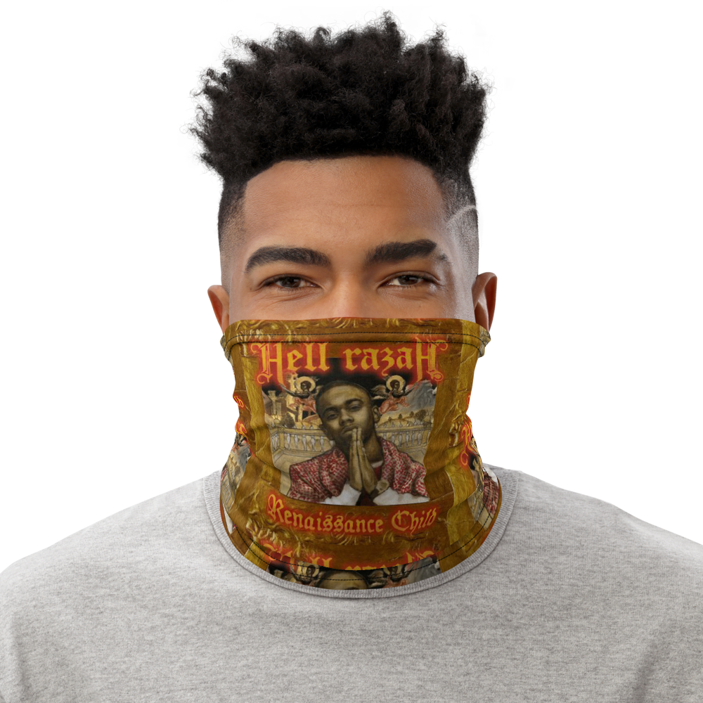 HellRazah Renaissance Child Album Cover Facemask - Neck Gaiter