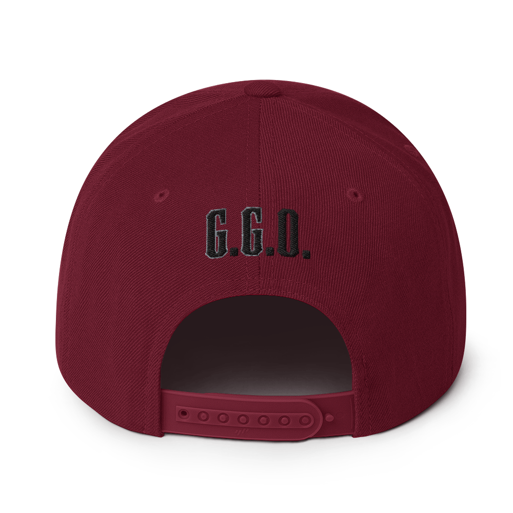 DARPA - GGO - Ghetto Gov't Officialz Embroidered Snapback Hat - Cap