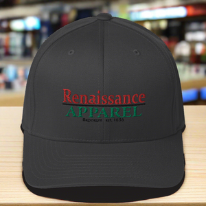 Renaisssance Apparel Embroidered Flexfit Hat - Structured Twill Cap