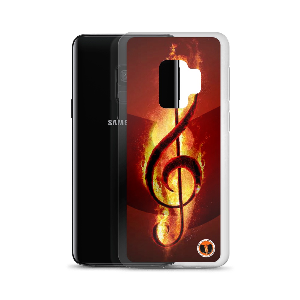 Official HellRazah Music Inc. Designer Limited Edition Fire Samsung Case HeavenRazah Merch Graphics by SmuveMassBeatz