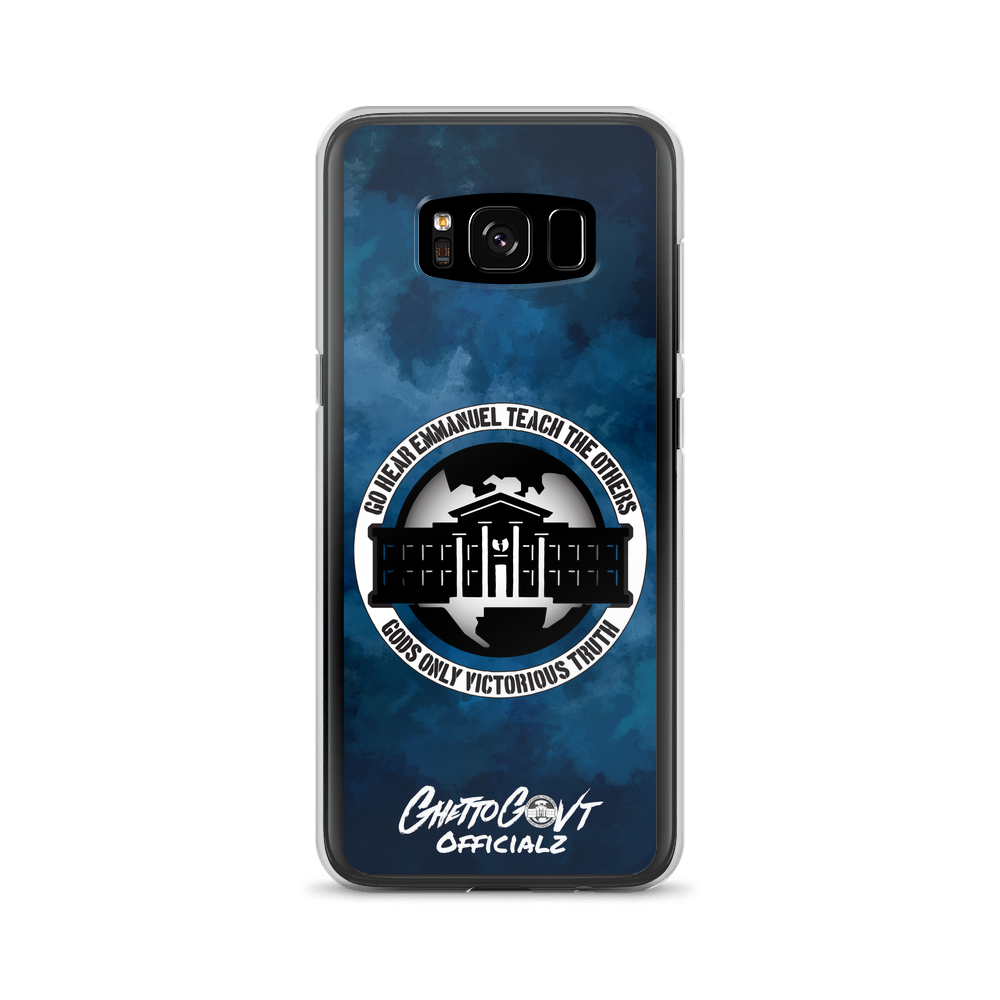 Ghetto Gov't Officialz Logo Go Hear Emmanuel Teach The Others Samsung Cell Phone Case Heaven Razah Hell Razah Music Inc