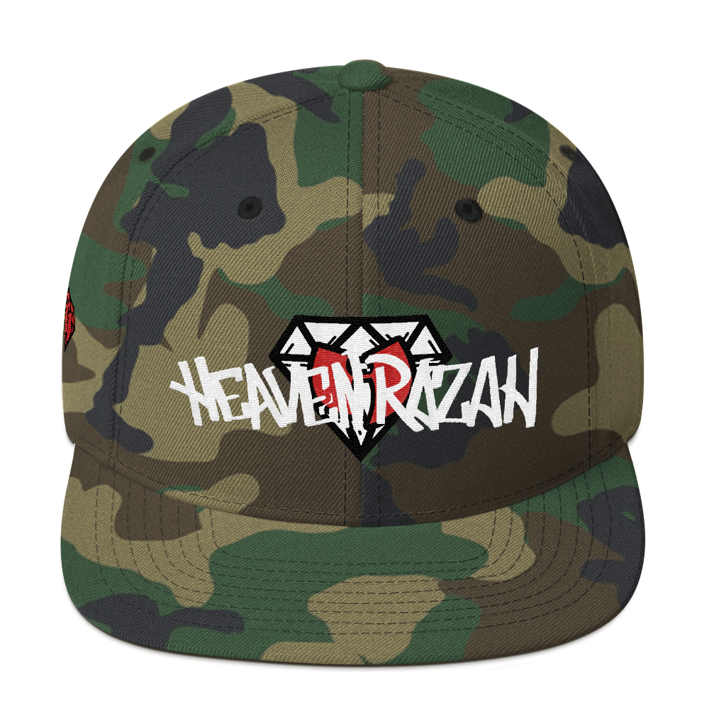 HeavenRazah - DiamondzOC - iHustle365 Logo Embroiedered Cap Snapback Hat Official HellRazah Music Inc.