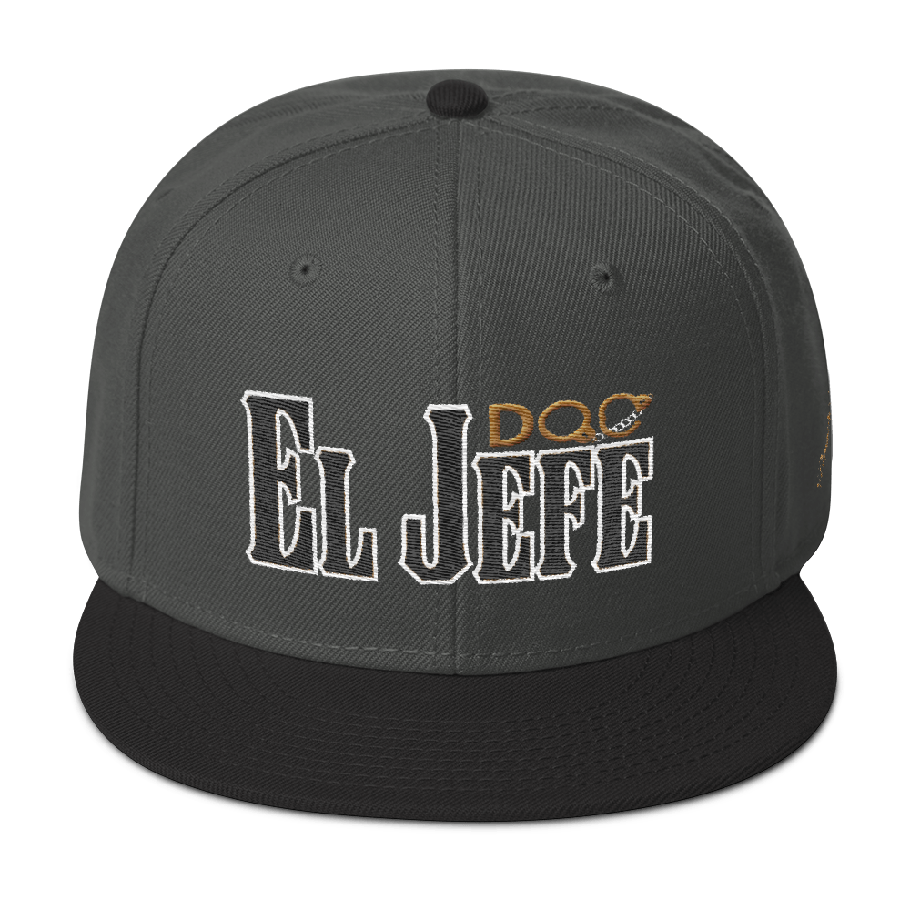 El Jefe por DiamondzOC The Boss Hat Designer Urban Snapback Hat