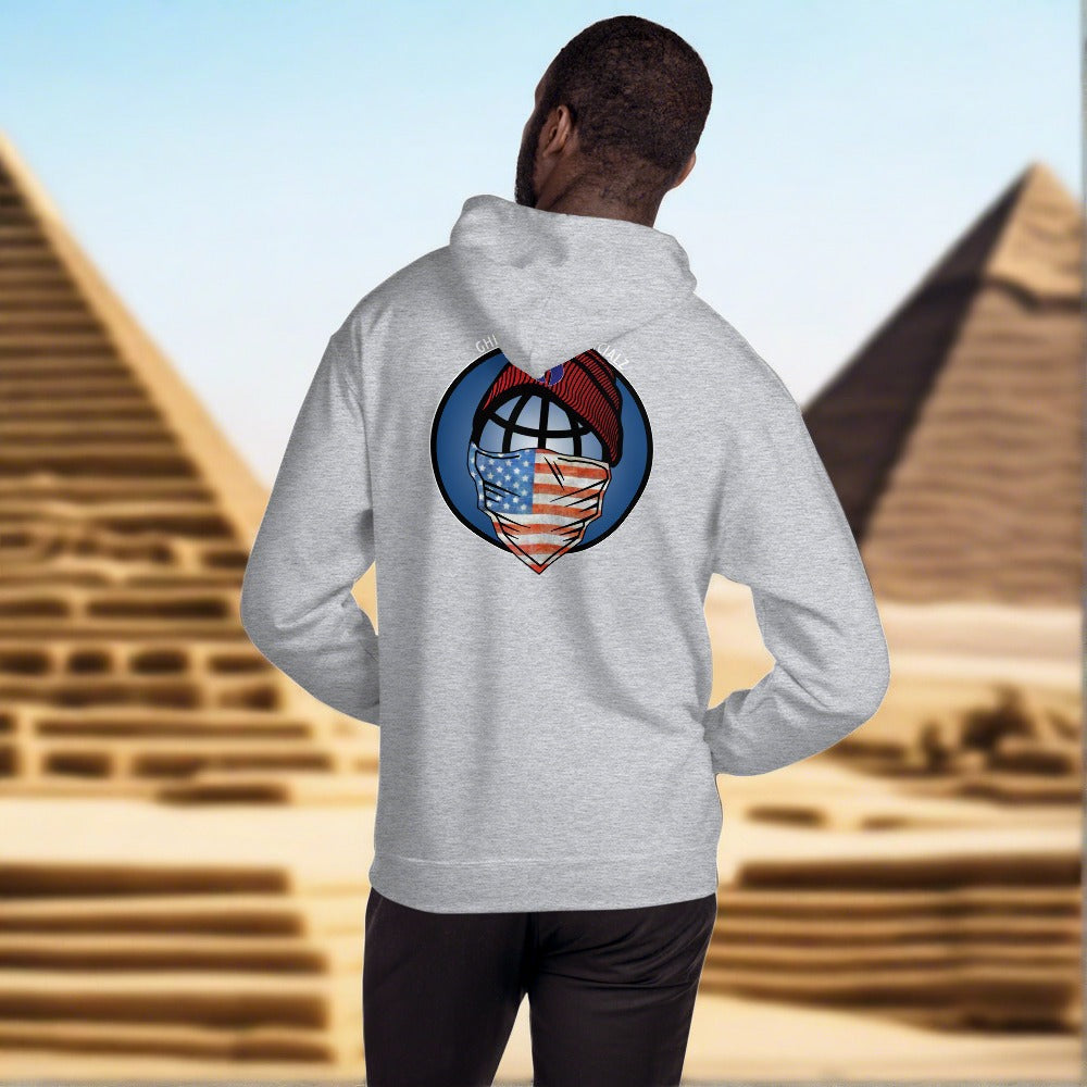 Ghetto Gov't Officialz Worldwide Flag Unisex Hoodie