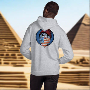 Ghetto Gov't Officialz Worldwide Flag Unisex Hoodie