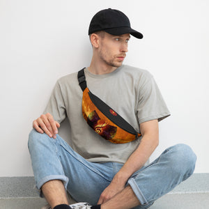 Official Hell Razah Music Inc. Inferno Designer Fanny Pack Heaven Razah Merchandise Graphics by SmuveMassBeatz