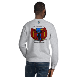 HRMI BLACK Superman 2 Hell Razah Music Inc Designer Sweatshirt HeavenRazah Official Merch Graphics by iHustle365